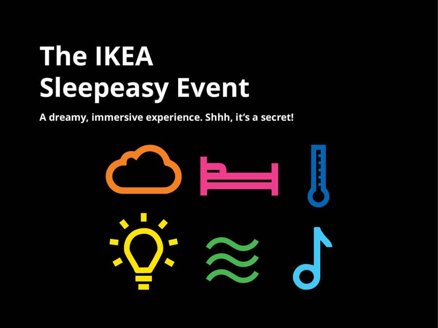 IKEA Sleepeasy 快闪展